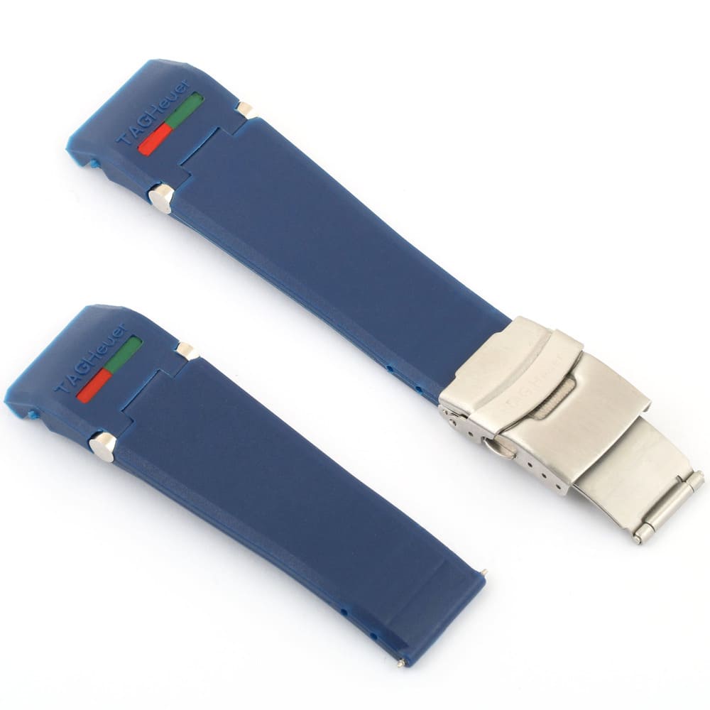TAG Heuer Blue Rubber Strap