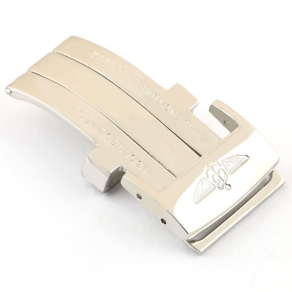 Breitling Silver Stainless Steel Buckle