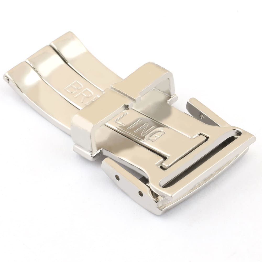Breitling Silver Stainless Steel Buckle