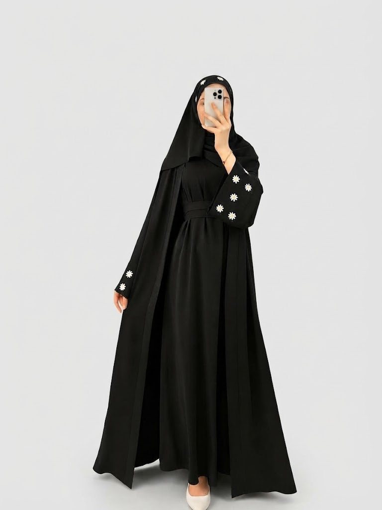 Floral Abaya | عباية الزهور