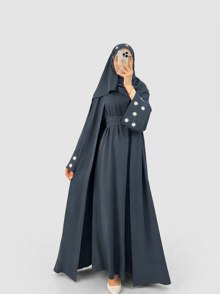 Floral Abaya | عباية الزهور
