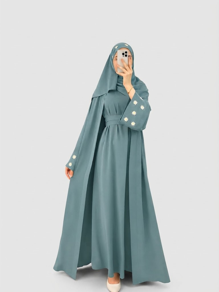Floral Abaya | عباية الزهور