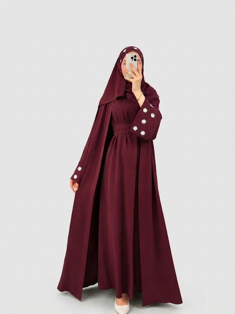 Floral Abaya | عباية الزهور