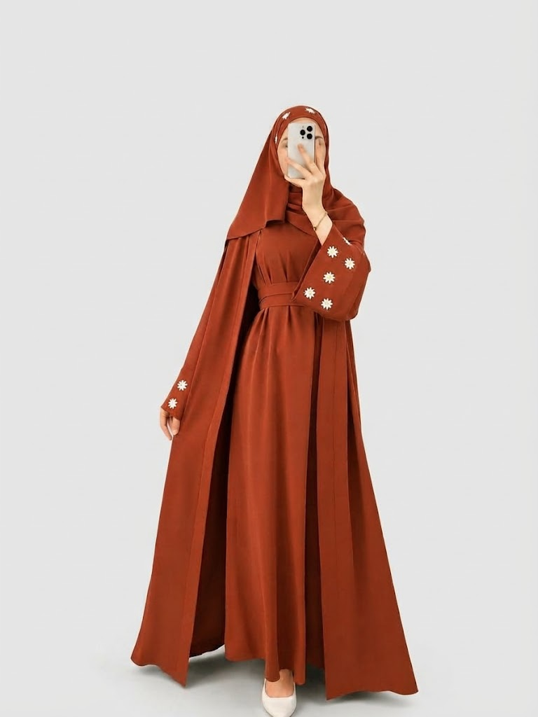Floral Abaya | عباية الزهور