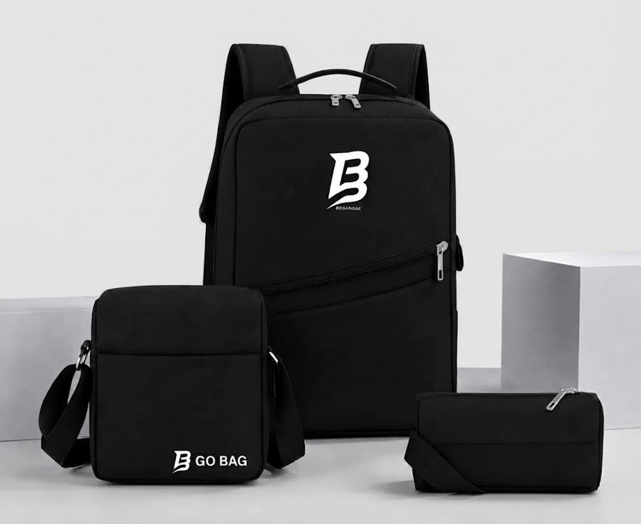 3-Piece Backpack Set | باكدج 3 شنط BACK BAG