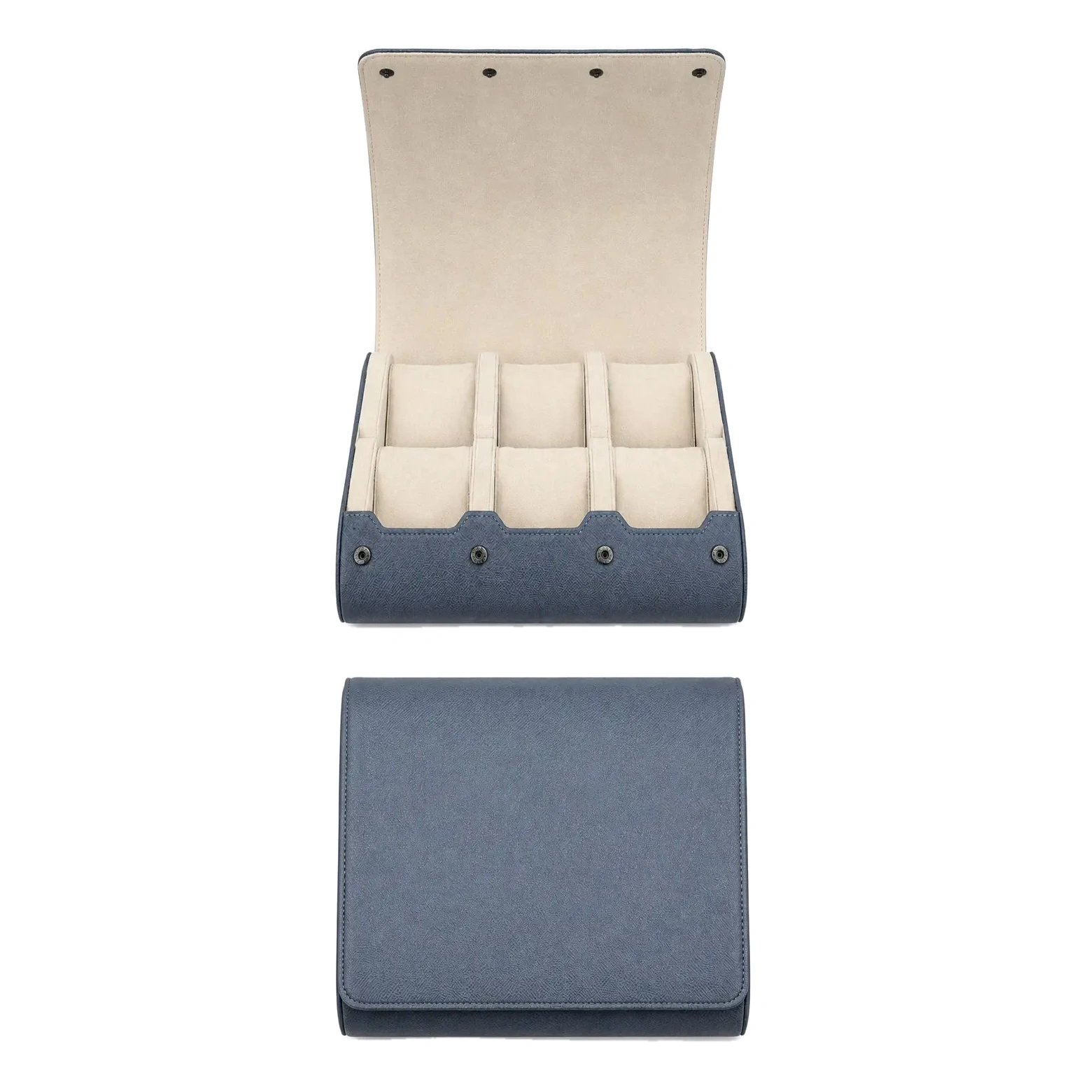 6-Slots Travelling Watch Case