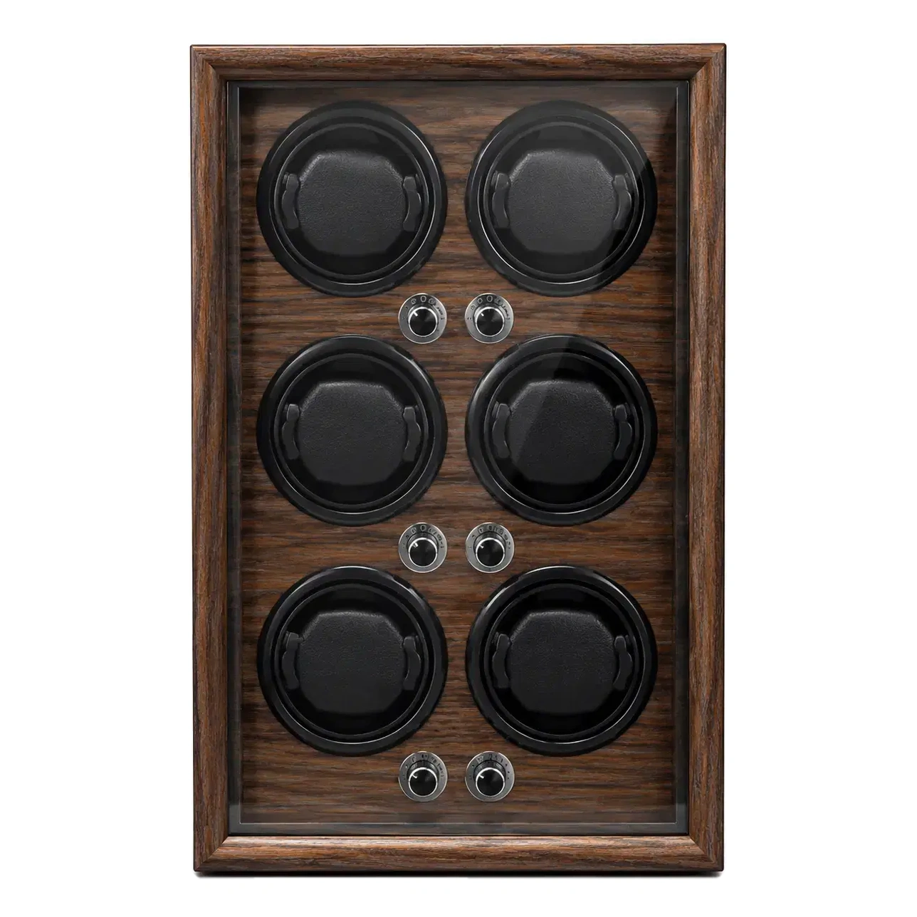 6-Slots Wooden Selfwinding Watch Case