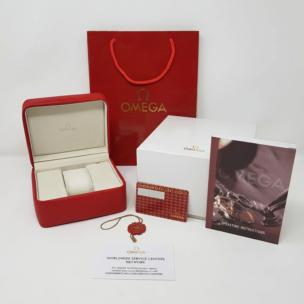 Omega Watch Box Red