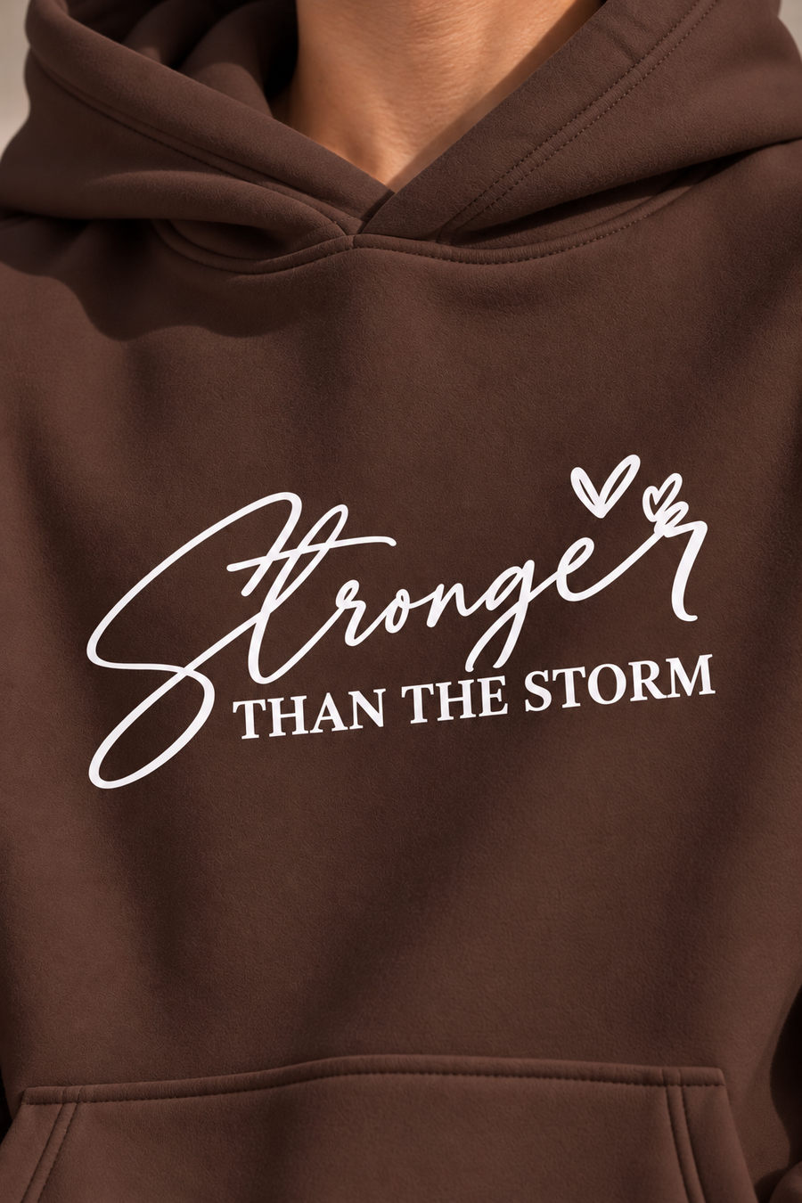 RISE Oversized Hoodie - Brown