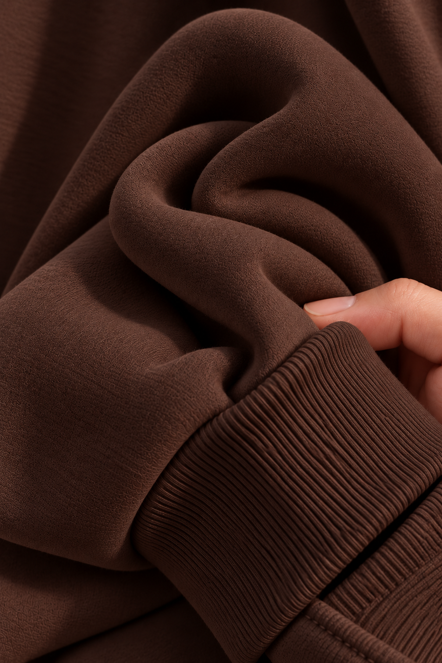 RISE Oversized Hoodie - Brown