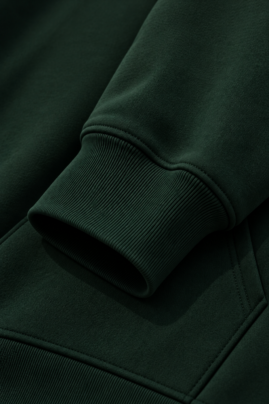Peanuts Oversized Hoodie – Dark Green 