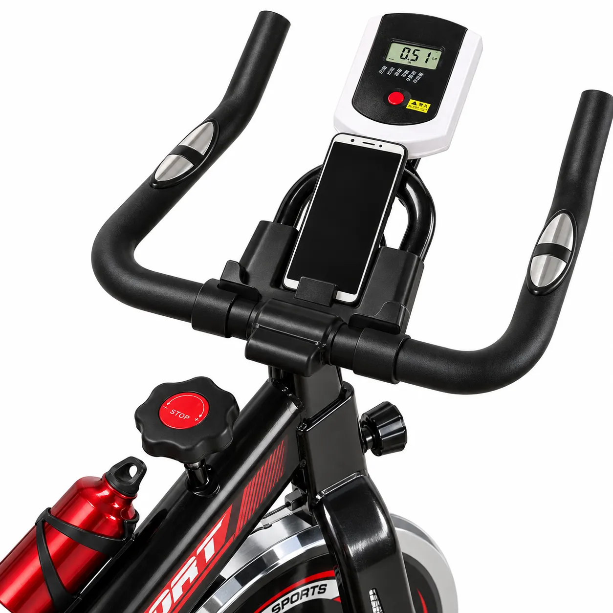 LYYJIAJU Indoor Cycling Bike – دراجة سبيننج منزلية قابلة للتعديل
