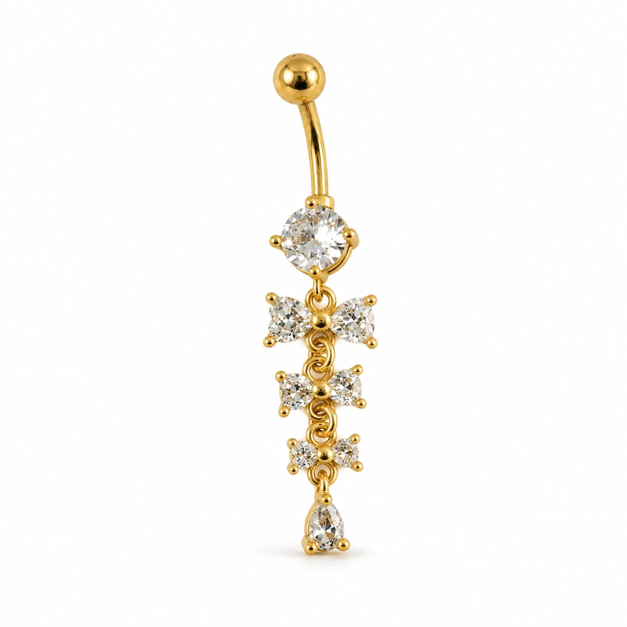  Gold Crystal Flutter