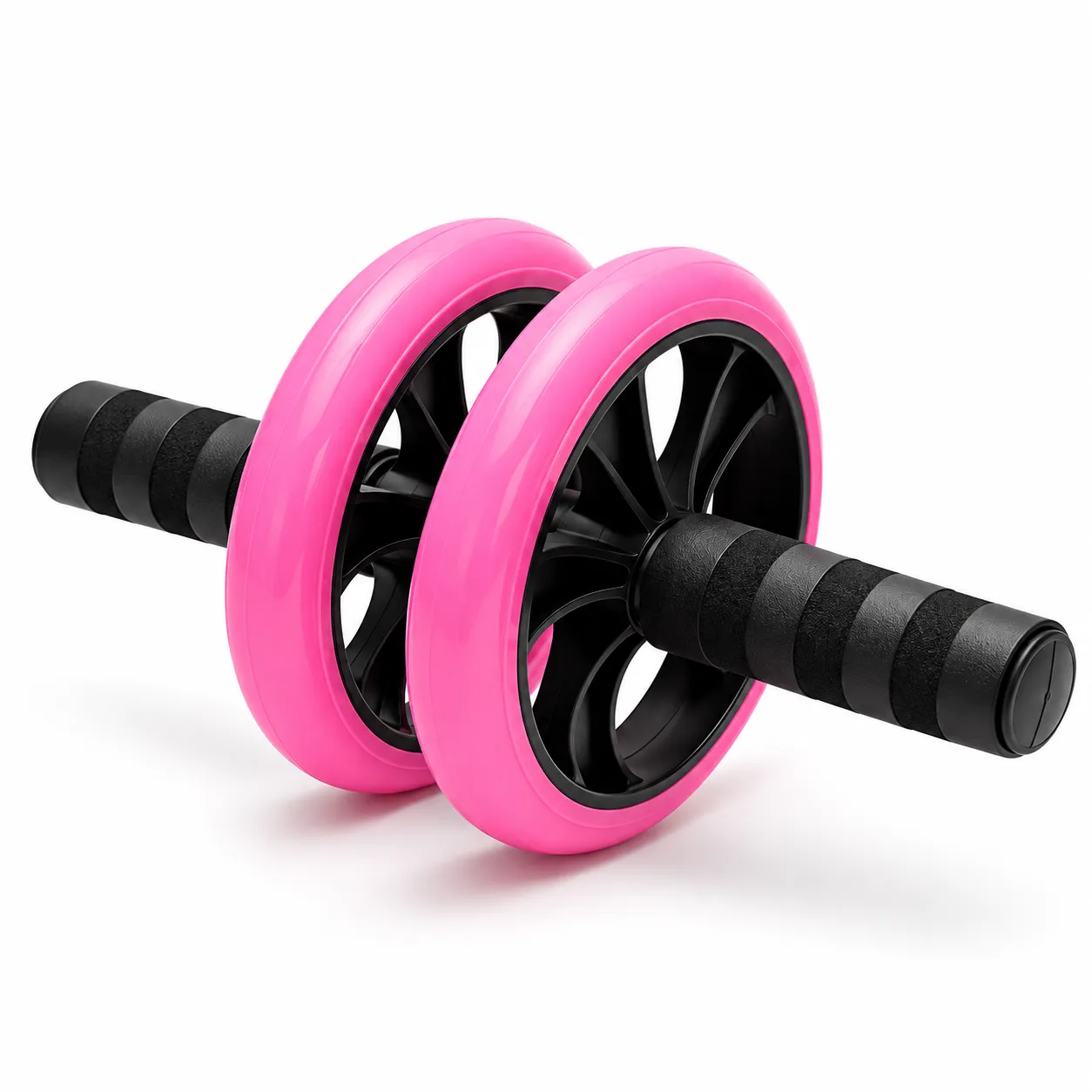 Ab Roller Exercise Wheel – عجلة تمارين البطن بمقابض إسفنجية