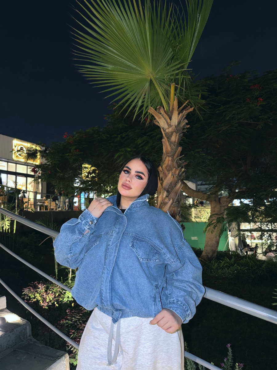 Oversized Imported Denim Jacket (578)