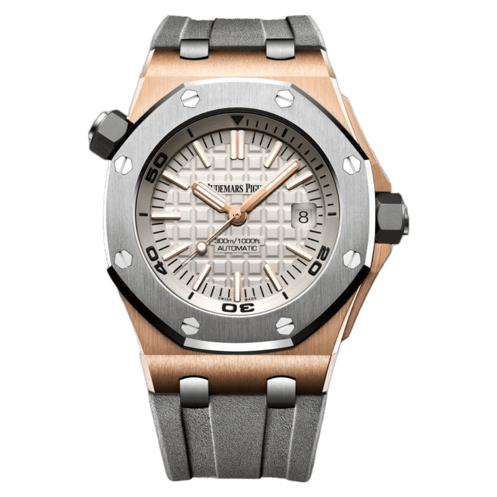 Audemars Piguet Watch For Men - Royal Oak Offshore Diver, 42 mm, Forged Carbon-Titanium