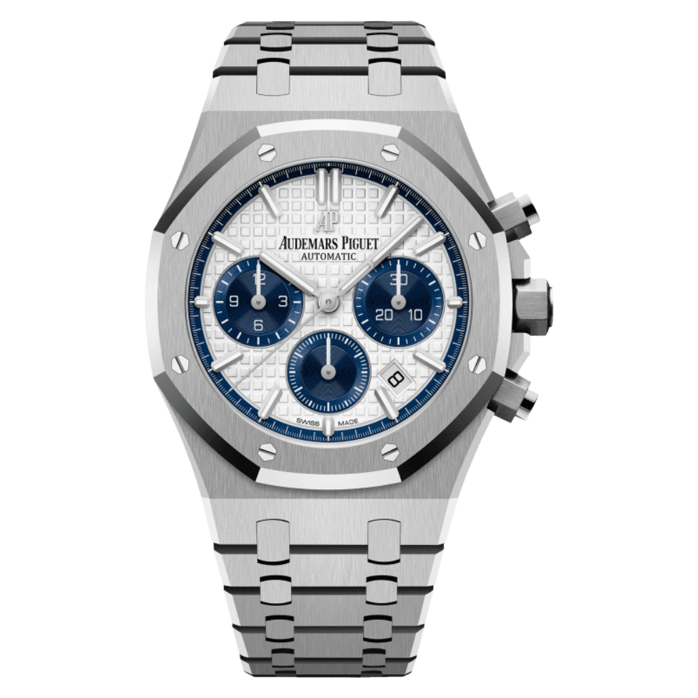 Audemars Piguet Watch For Men - Royal Oak Selfwinding Chronograph, 38 mm, Steel, Silver Dial