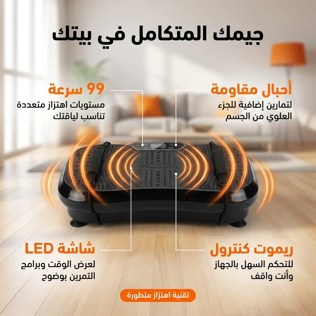 شاشة LED متطورة وريموت للتحكم السهل