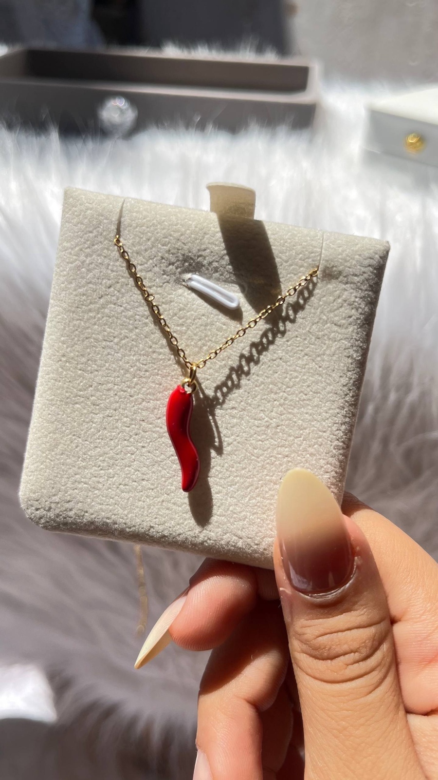 Red Chili Pepper Necklace