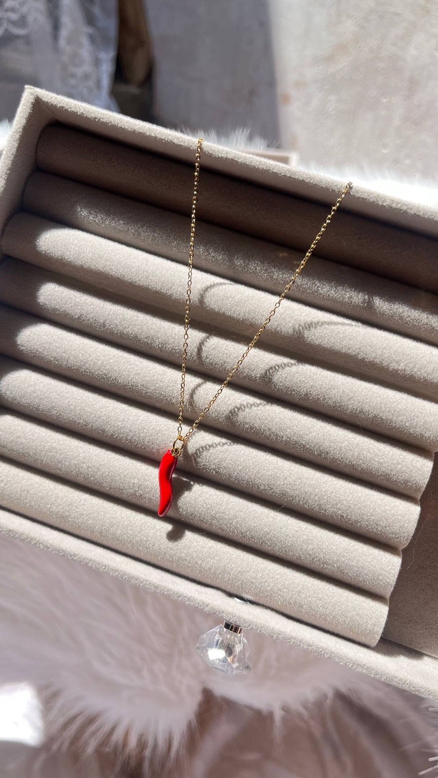 Red Chili Pepper Necklace