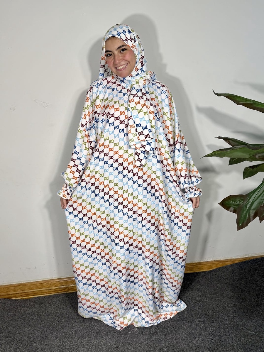 Yaqeen Striped Linen Abaya 