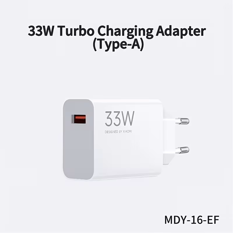 Xiaomi 33W Turbo Charging Adapter Type-A with USB-C Cable