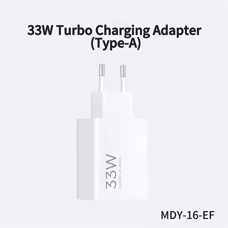 Xiaomi 33W Turbo Charging Adapter Type-A with USB-C Cable