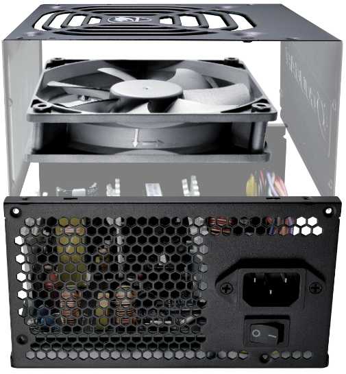 باور سبلاي 550 وات  - COUGAR STX 550W 80 PLUS  استيراد بحالة الزيرة ببرشامة المصنع