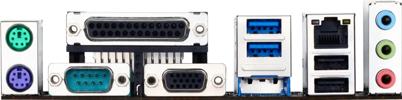 بندل جيل سابع Gigabyte H110M-S2PT + Intel Core i5-7500+ Stock Cooler مضيئة اصفر بحالة الزيرو