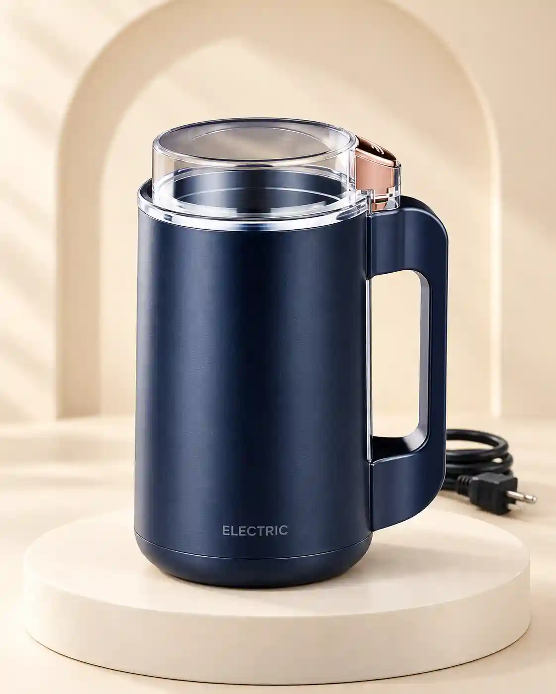 مطحنة قهوة كهربائية 300 وات بـ 8 شفرات ستانلس