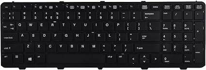 HP Laptop Keyboard for HP ProBook 650 G1 655 G1 Black US Layout
