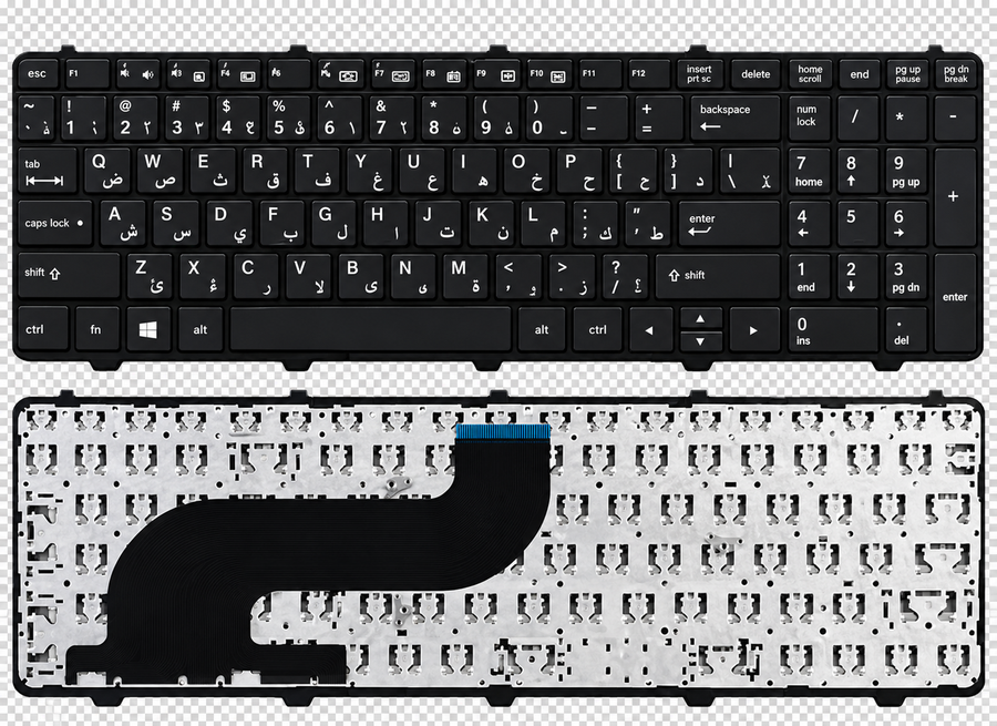 HP Laptop Keyboard for HP ProBook 650 G1 655 G1 Black US Layout