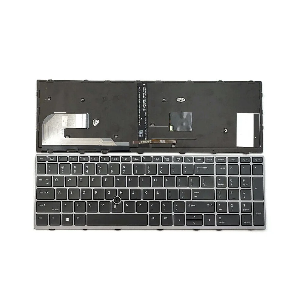 HP Keyboard for HP EliteBook 735-G5 735-G6 830-G5 830-G6 836-G6 with Backlit & with Mouse