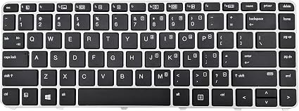 HP Laptop Keyboard for HP EliteBook 745 G3 745 G4 840 G3 840 G4 US Layout