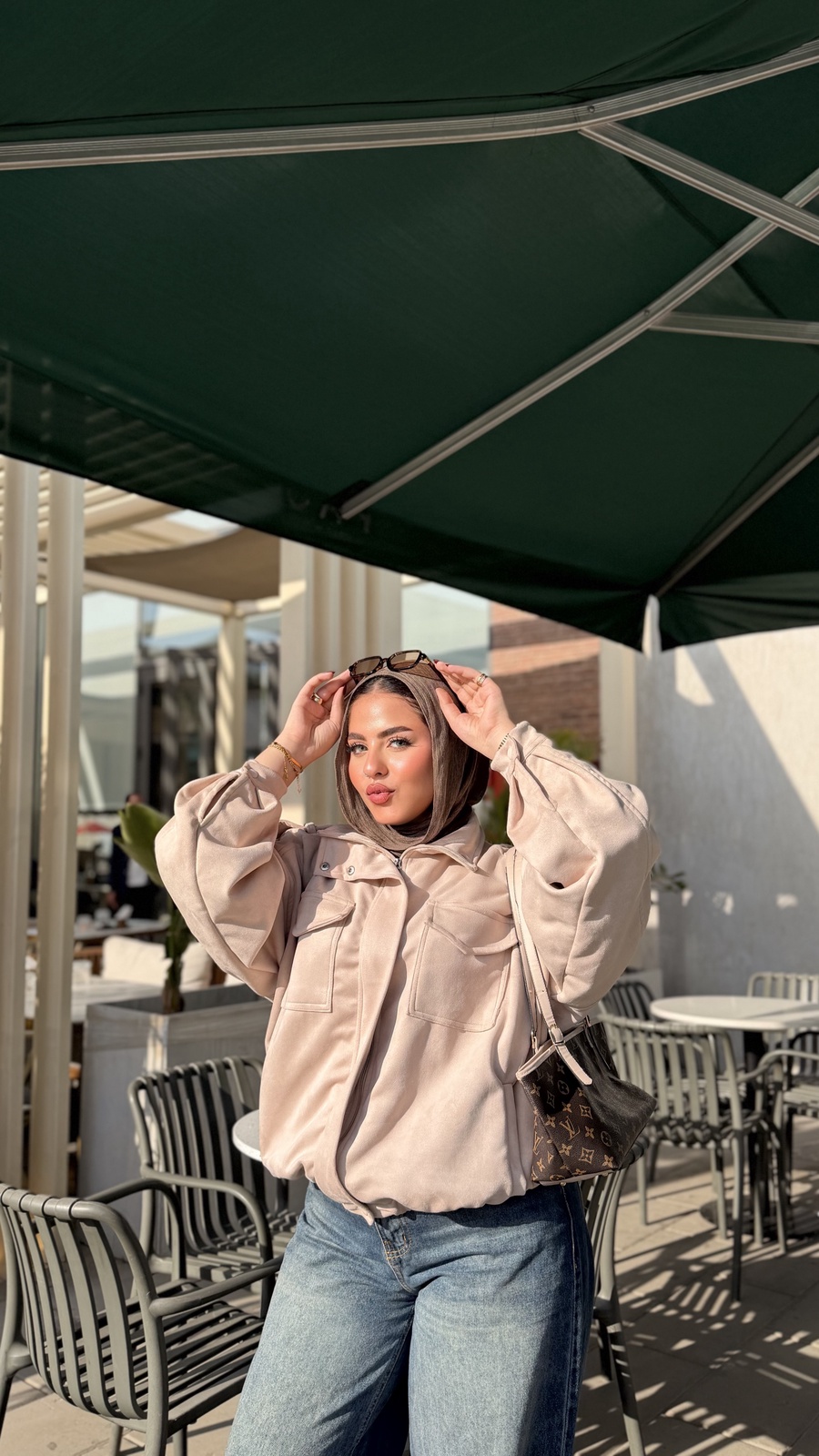 Imported Suede Utility Jacket (583)