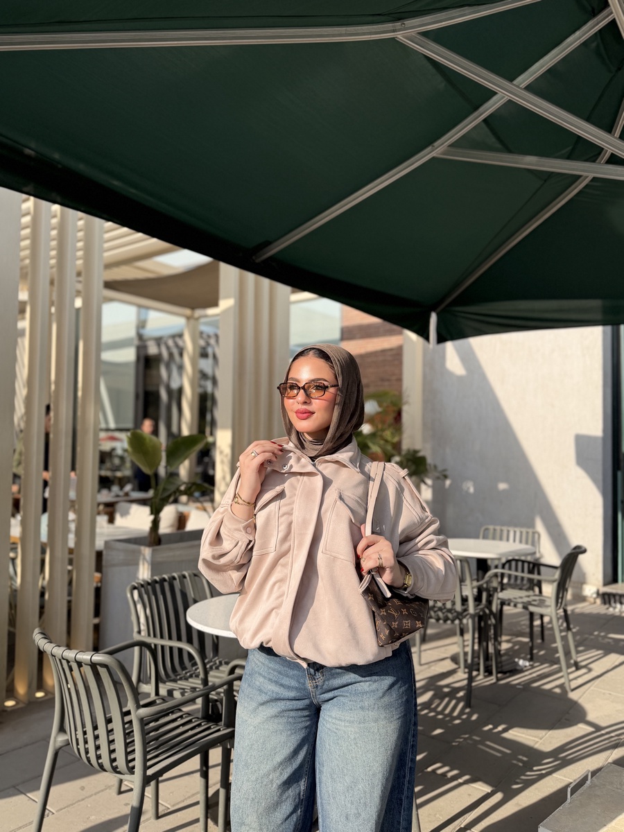 Imported Suede Utility Jacket (583)