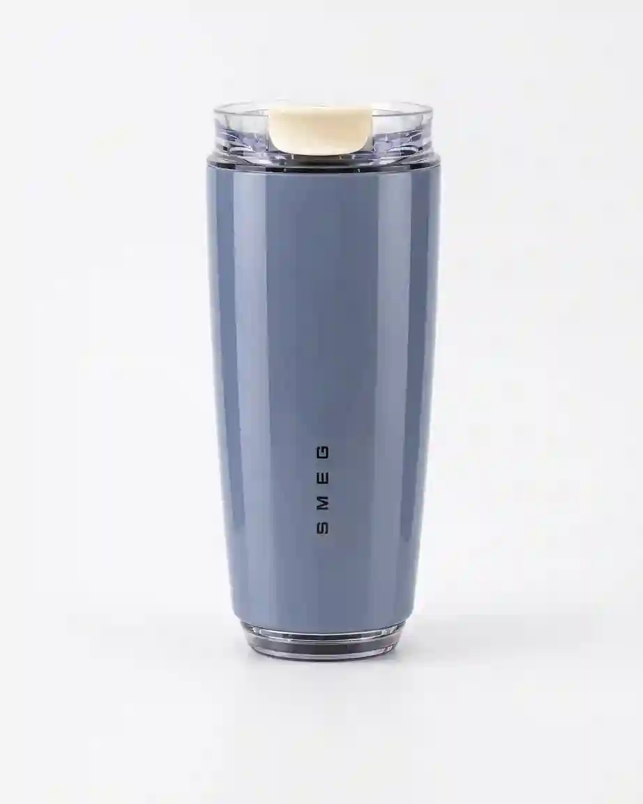 مج قهوة حراري SMEG سعة 320 مل - أزرق فاتح