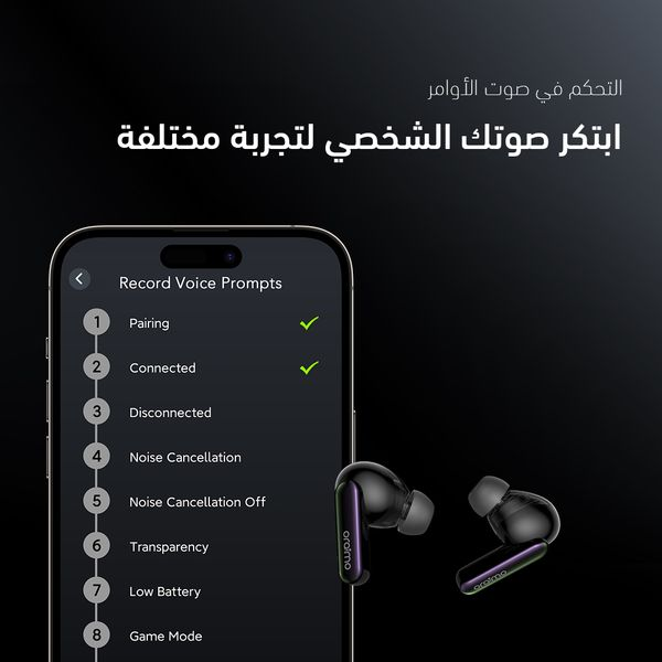 oraimo SpaceBuds ANC سماعات أذن لاسلكية OTW-630