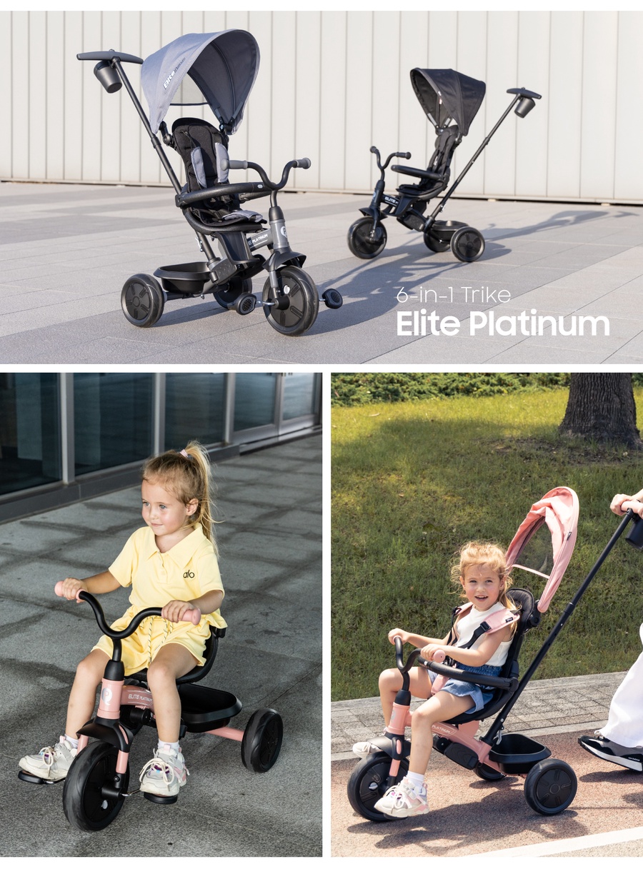 Qplay Elite Platinum 6-in-1 Trike