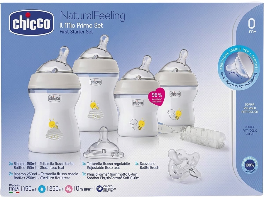Chicco NaturalFeeling Complete Feeding Set