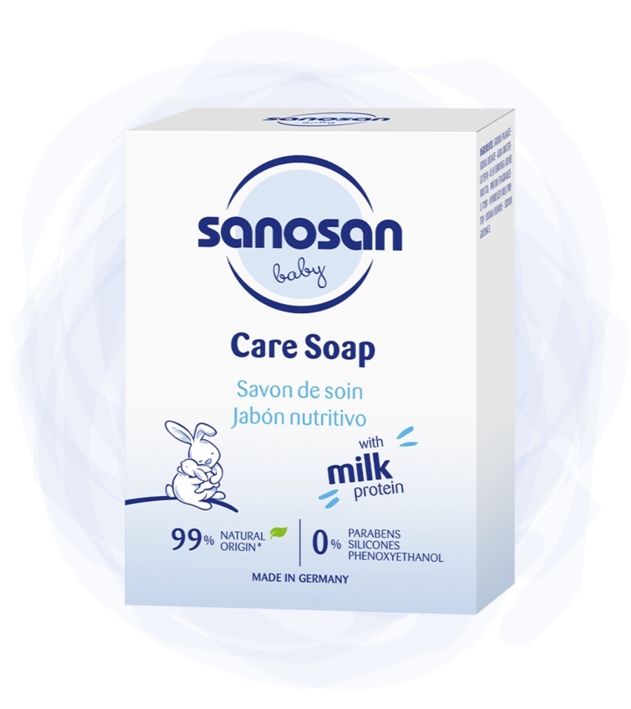 sanosan Gentle Baby Soap with Natural Milk Protein 100 gm