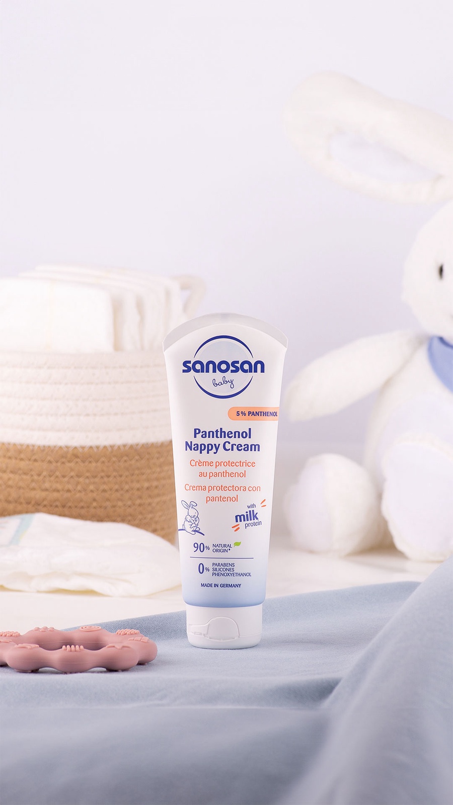 sanosan Panthenol Nappy Cream 100ml