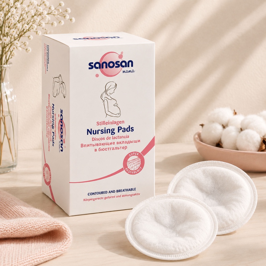 Sanosan Nursing Pads - 30 pcs
