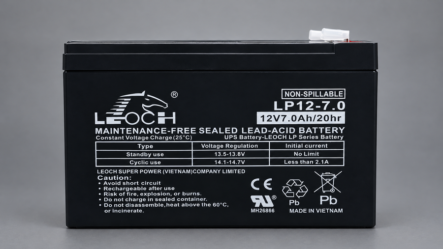 LEOCH LP12-7.0 Sealed Lead Acid Battery