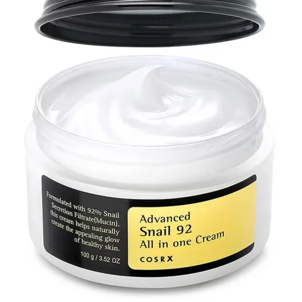 كريم الحلزون المتطور كوزاركس Cosrx Advanced Snail 92 All in One Cream - مرطب وتغذية البشرة 100 جم