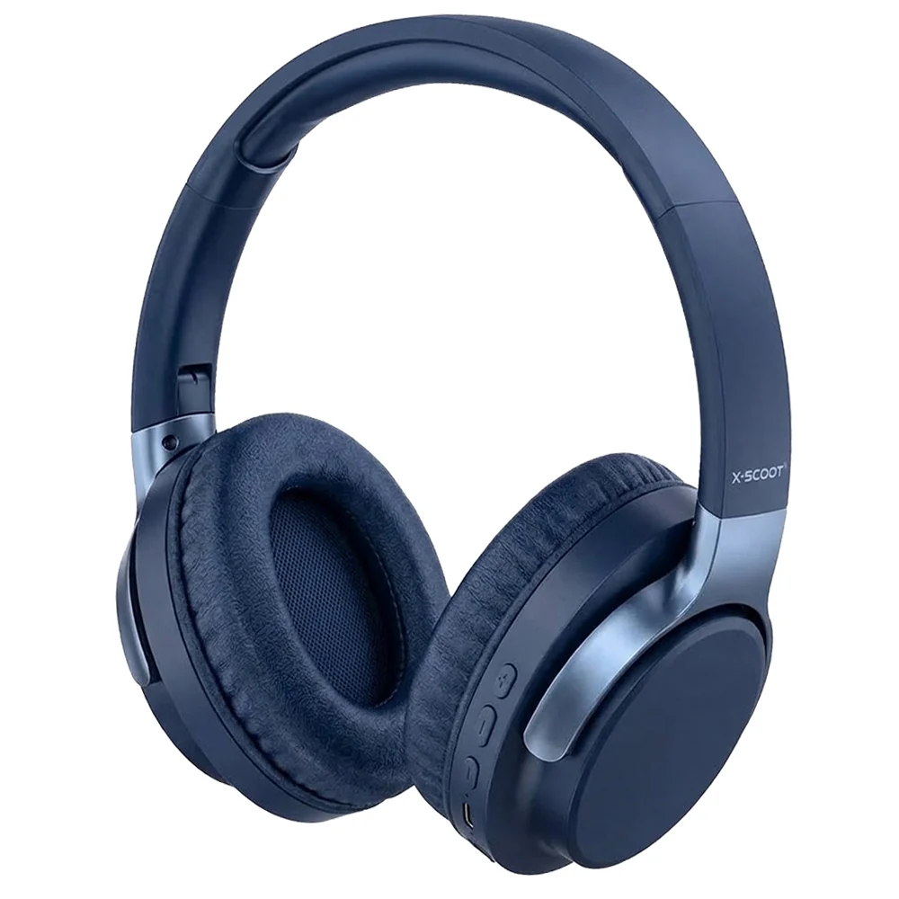 سماعة رأس لاسلكية بلوتوث قابلة للطي (هاي فاي) من إكس-سكوت- X-SCOOT -XS-659 Wireless Foldable Hi-Fi Bluetooth Headphones