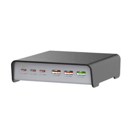 شاحن مكتبي فائق السرعة لادنيو Q605 بقوة 120 وات- LDNIO Q605 DESKTOP SUPER FAST CHARGER 120W