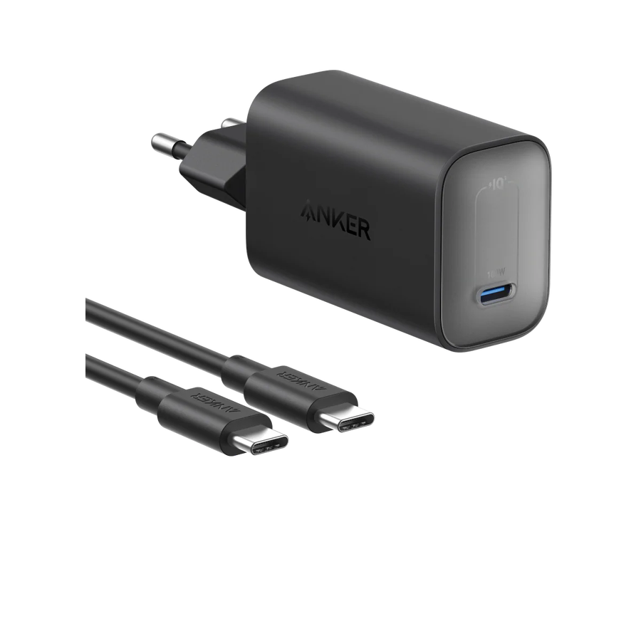 شاحن أنكر نانو بقدرة 100 واط مع كابل USB-C 