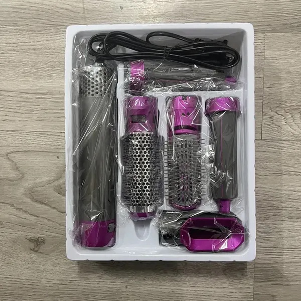 فرشاة وتصفيف الشعر 5 في 1 تريندي Trendy 5in1 Hair Brush - مجفف ومصفف حراري 1200 واط مع حماية من الحرارة الزائدة