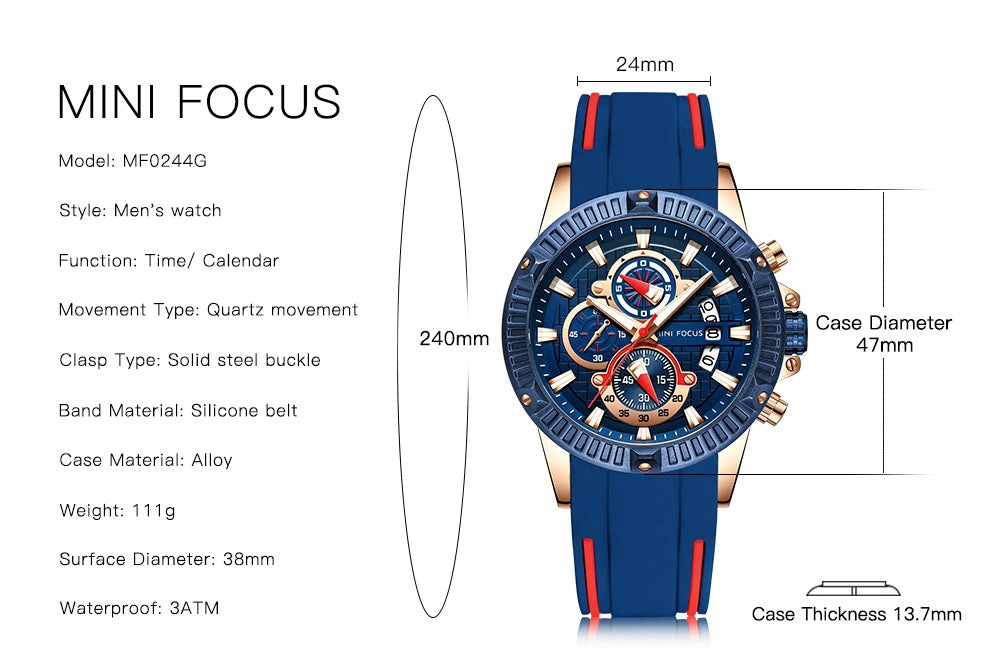 Mini Focus Watch For Men MF0244G.01